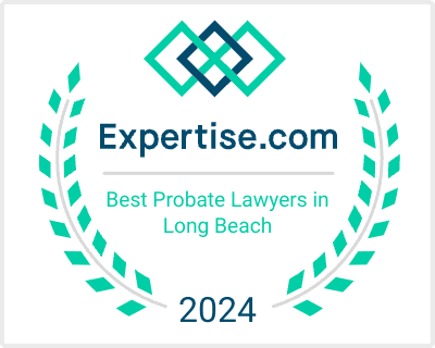 award badge. Expertise.com. Best Probate Lawyers in Long Beach 2024
