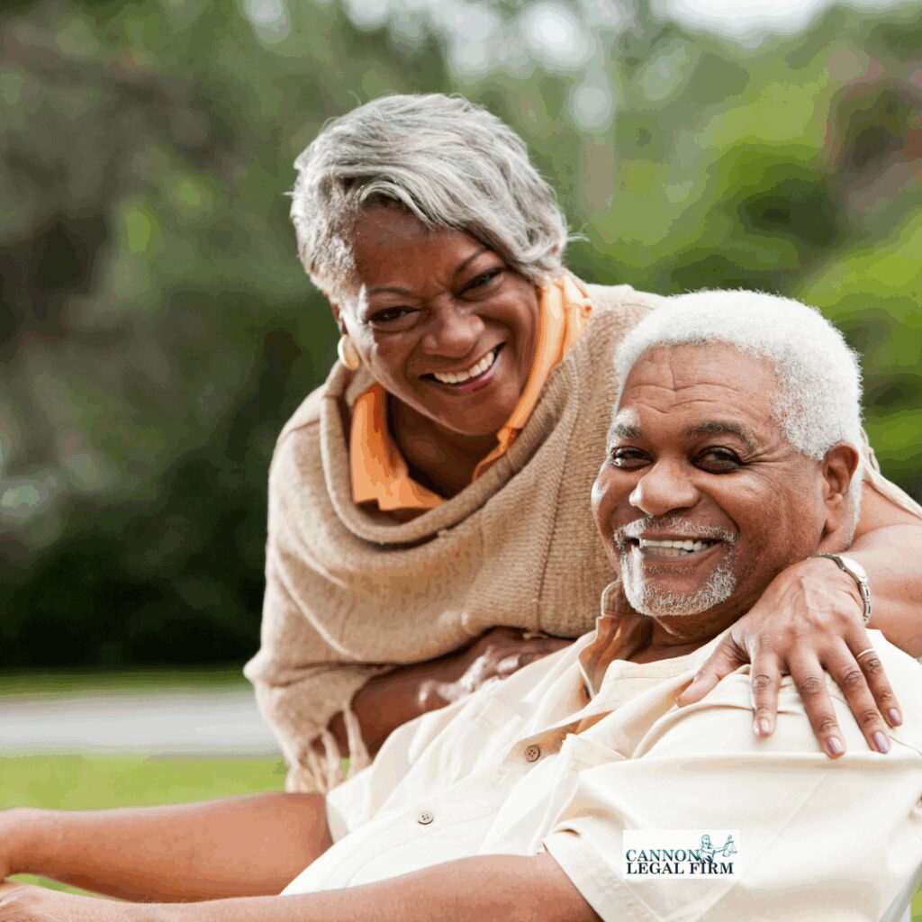 Elderly couple smiling. How to Talk With Loved Ones About Your Estate Plan